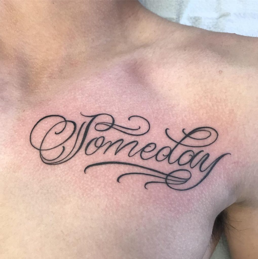 best cursive fonts for tattoos
