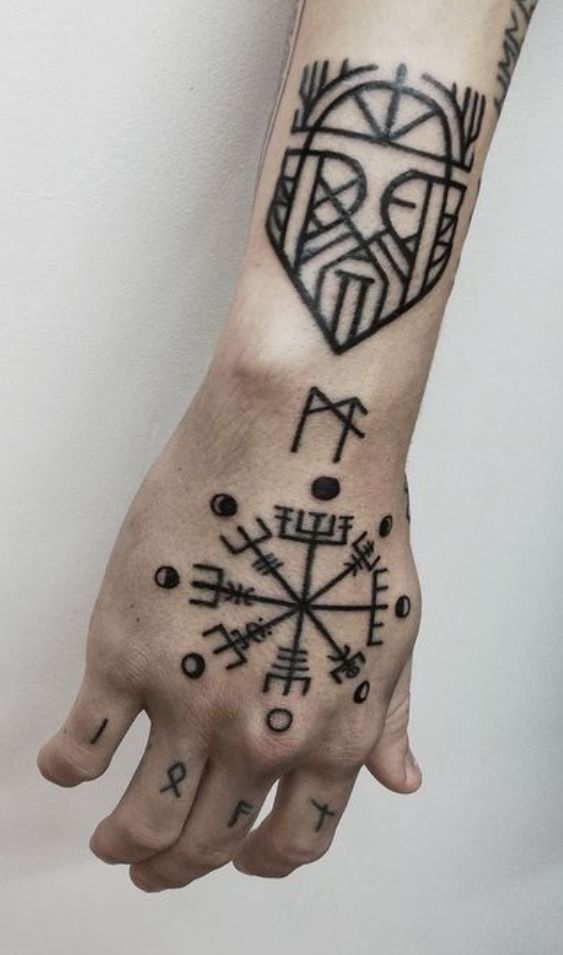 115 Best Viking (Nordic symbol) tattoos with meanings
