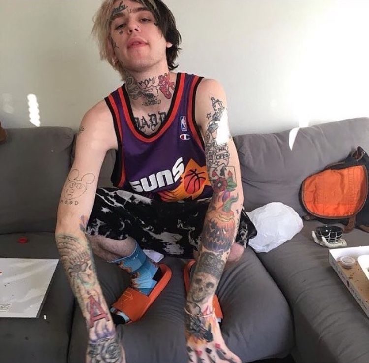 Popular rapper Lil peep tattoos and their meanings - Body Tattoo Art