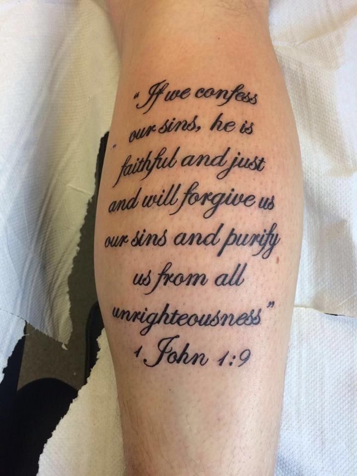 65 Christian Holy Book Bible Verses Tattoo Ideas and their Placement