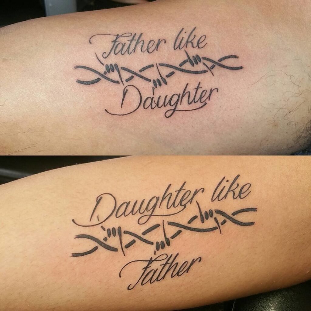 Father Daughter Tattoo Ideas Showcase Your Love For Father And Daughter Body Tattoo Art 