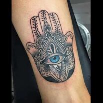 Evil Eye Tattoo - Protect Yourself From Bad Luck and Envy - Body Tattoo Art