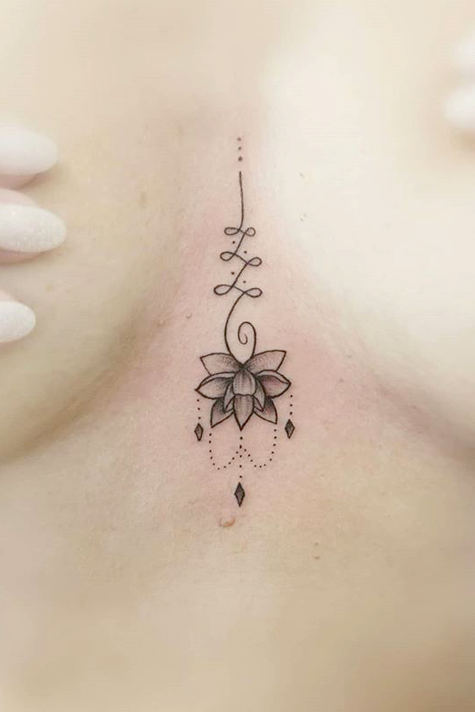 Under Breast Tattoo Designs A Beautiful Design For All Woman Body Tattoo Art