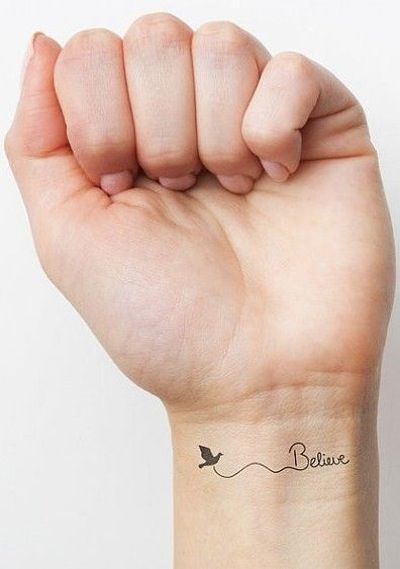 Inspirational Wrist Tattoos Body Tattoo Art