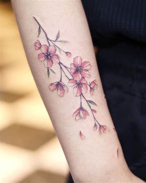 Flower Hand Tattoos - Body Tattoo Art