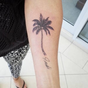 Palm Tree Tattoo Meaning - Body Tattoo Art