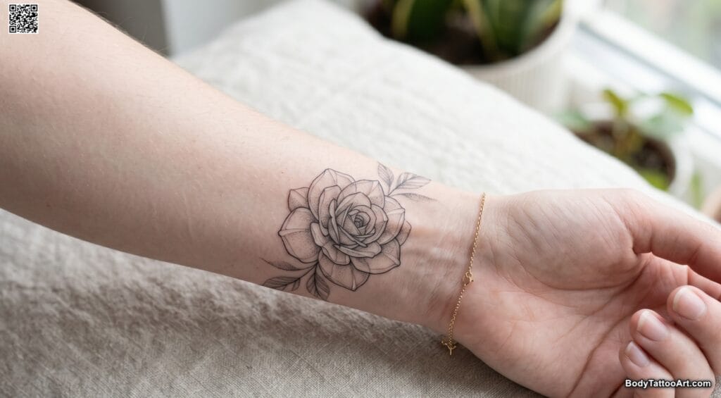 25 Rose Tattoos: Ideas