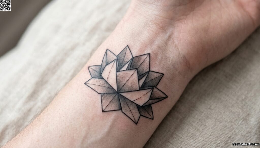 Origami Lotus — Folded Look