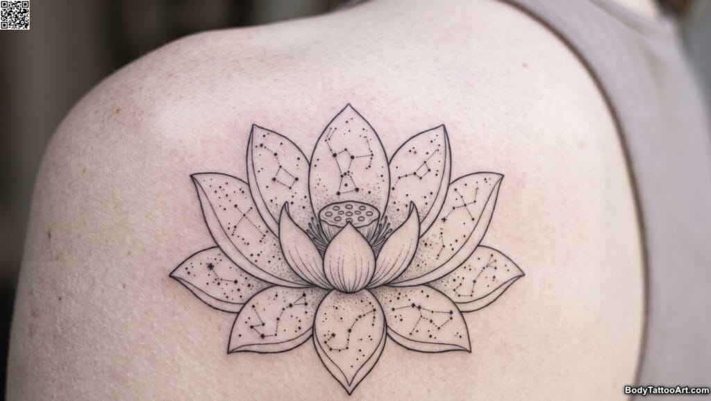 Cosmic Lotus — Star Map