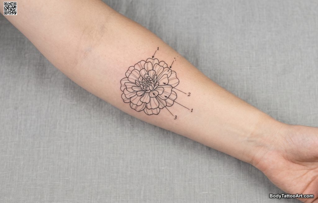 Marigold as a Linework Diagram