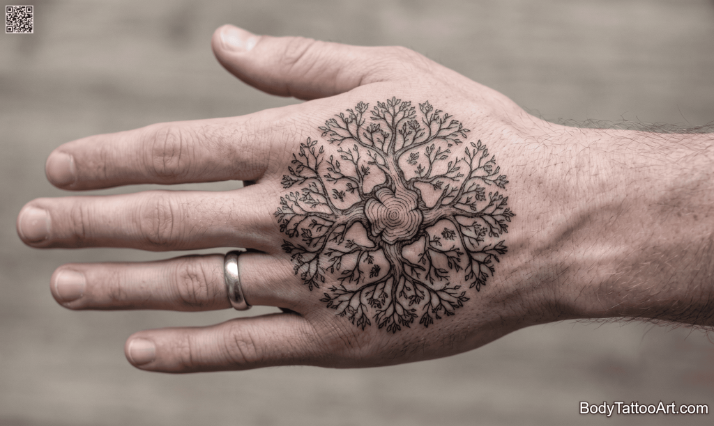 illustrative Bonsai Tree Tattoos