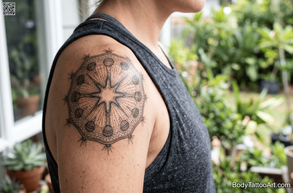 fine line Cactus Tattoos