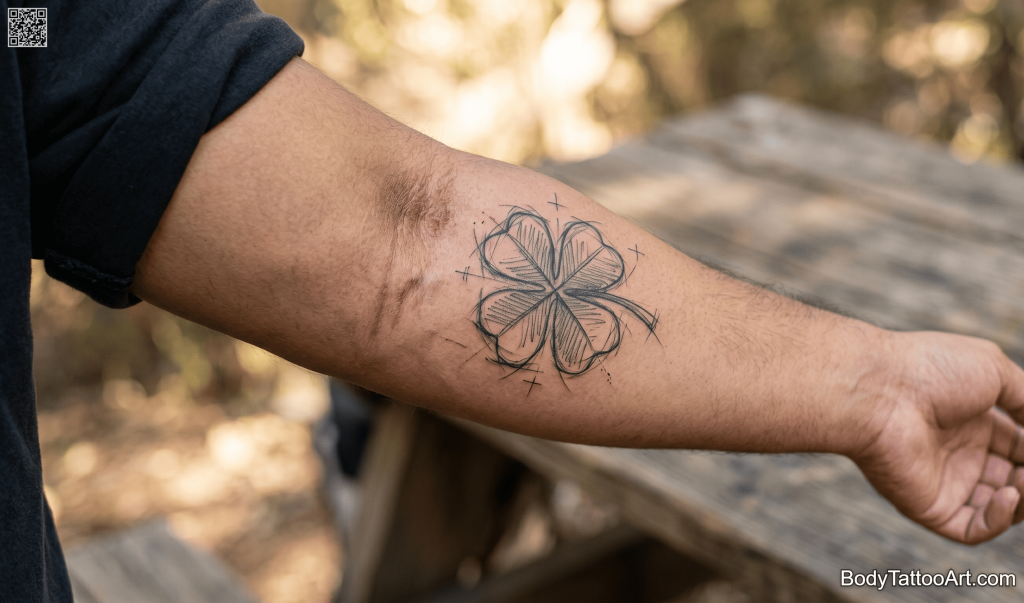 pencil work Clover Tattoos