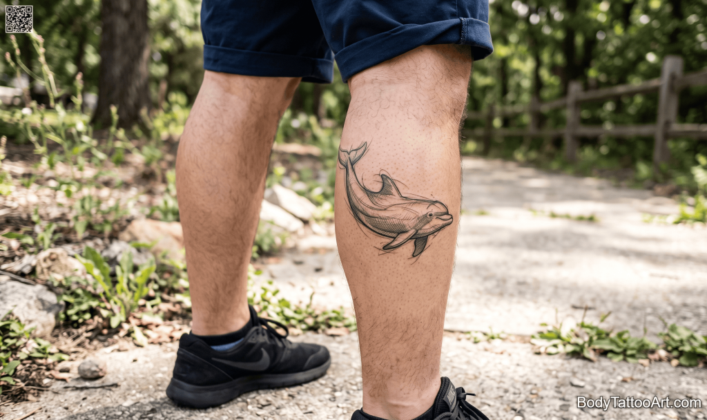 illustrative Dolphin Tattoos