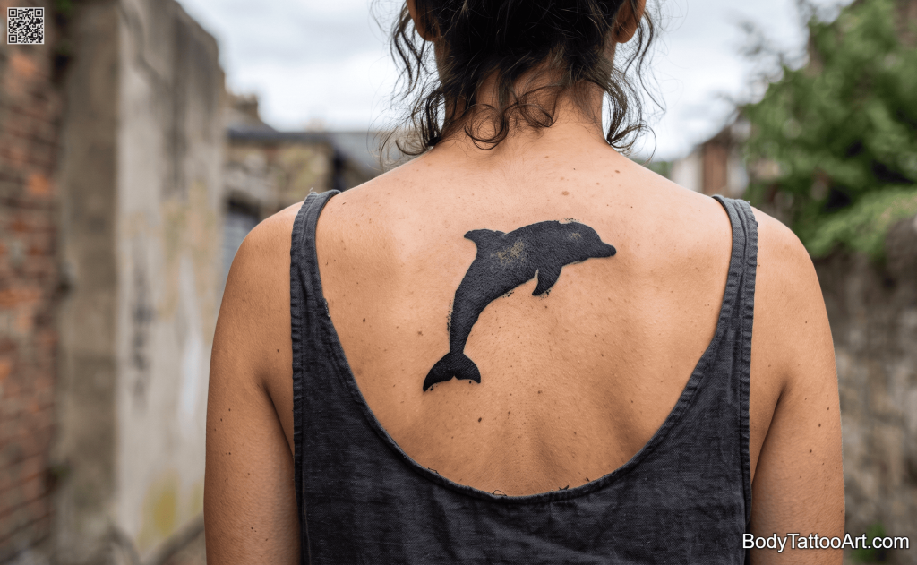  street art Dolphin Tattoos