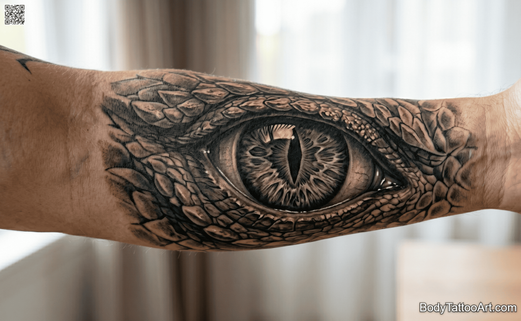 / blackwork Dragon Tattoos