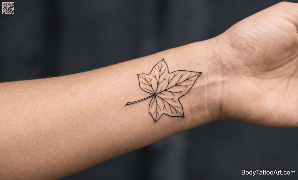 Charming Ivy Leaf Tattoos -26 Unique Designs & Symbolic Beauty