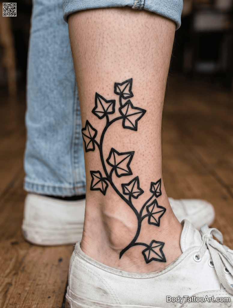  flat design Ivy Vine Tattoos