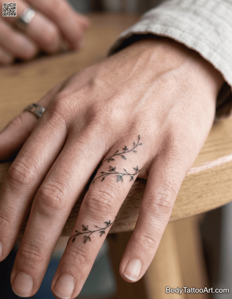 Micro fine line   Ivy Vine Tattoos