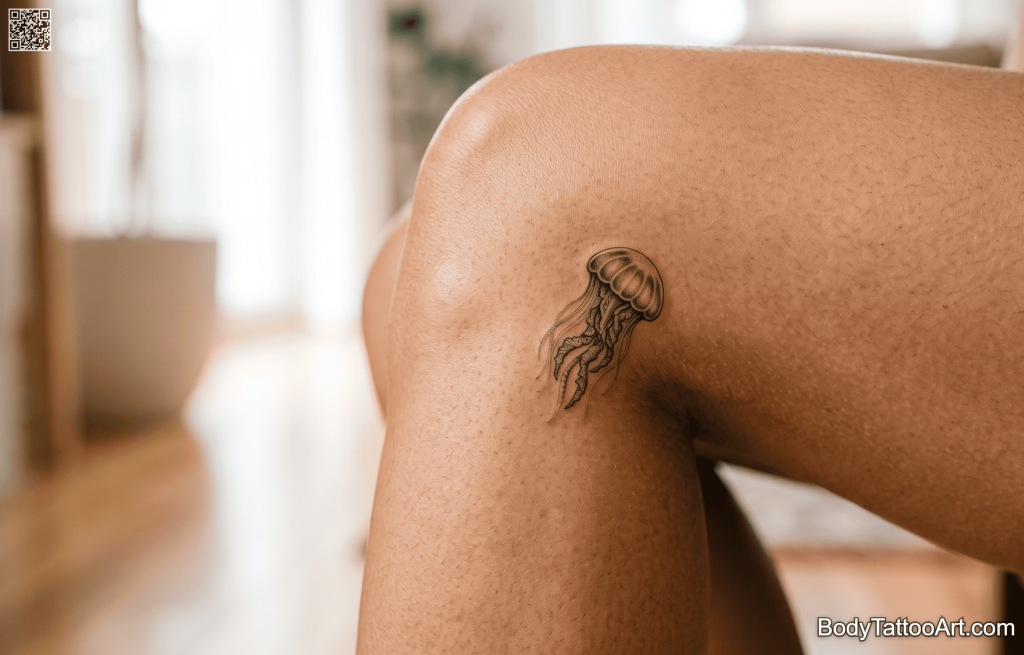 Microrealism Jellyfish Tattoos