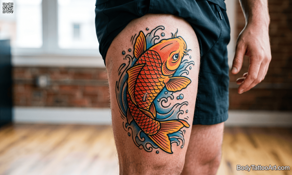  comic book  Koi Fish Tattoos