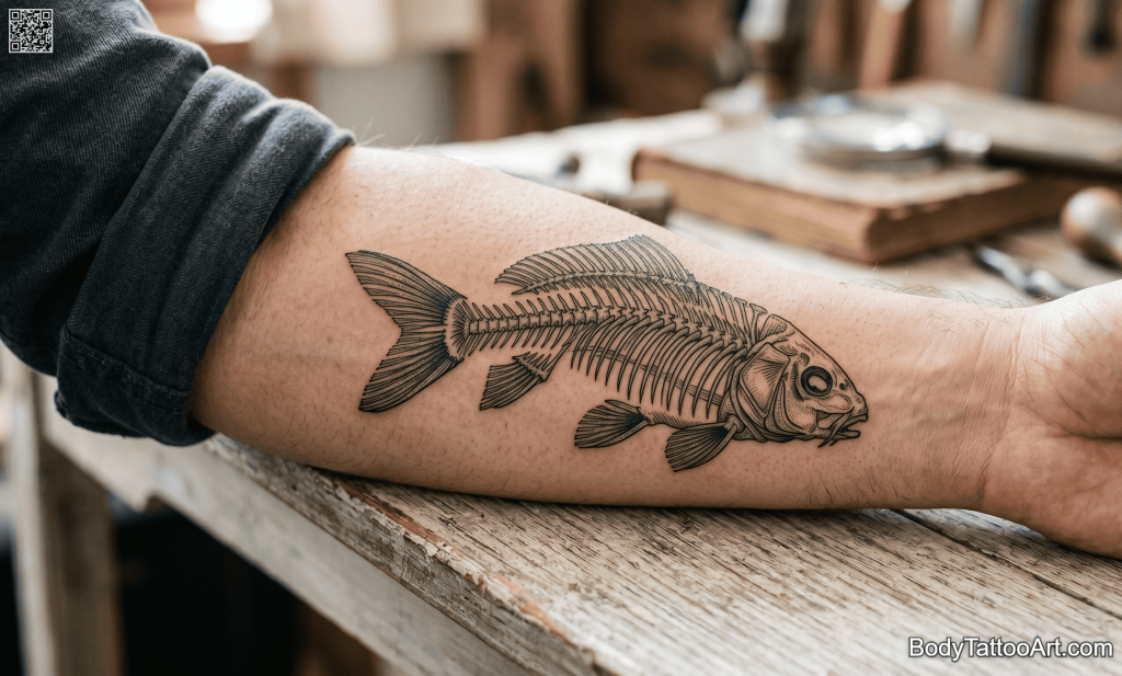  engraving  Koi Fish Tattoos