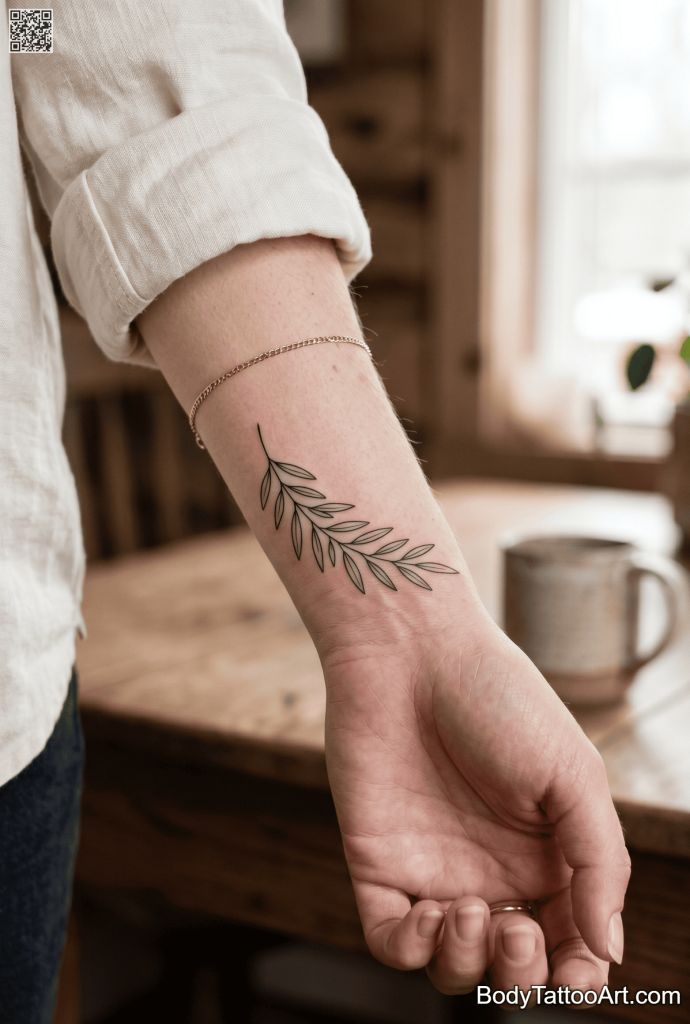 Elegant Olive Branch Tattoos – 27 Best Designs and Deep Meanings