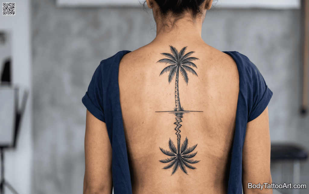 back of neck extending down