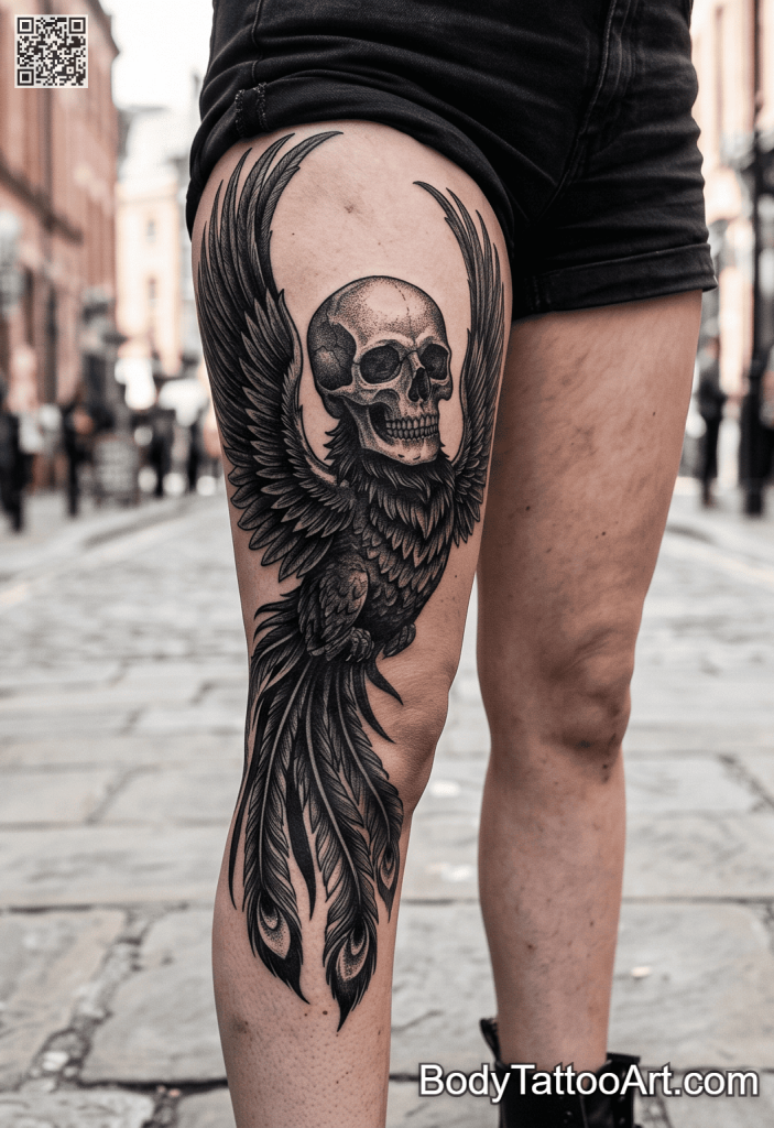 dark art Phoenix Tattoos