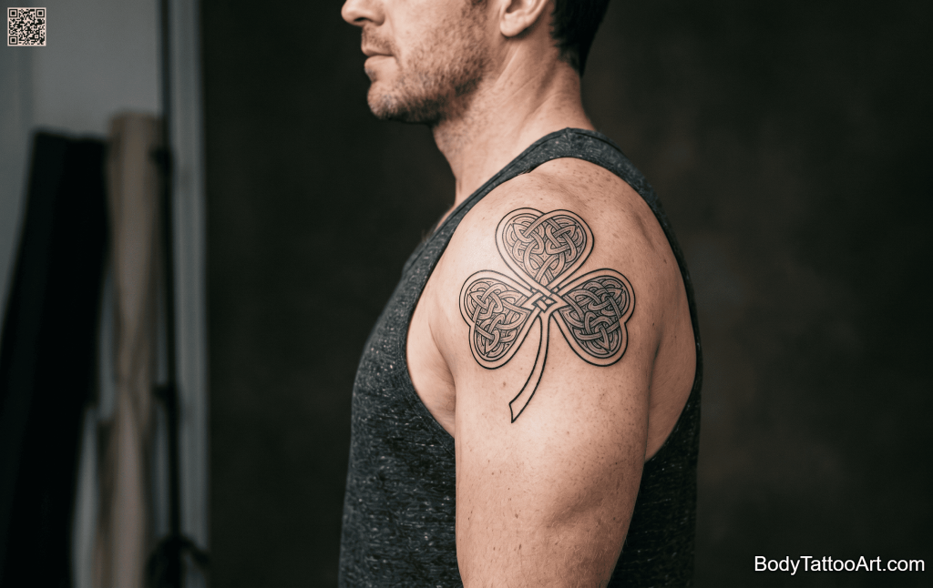 Celtic Knotwork Leaves