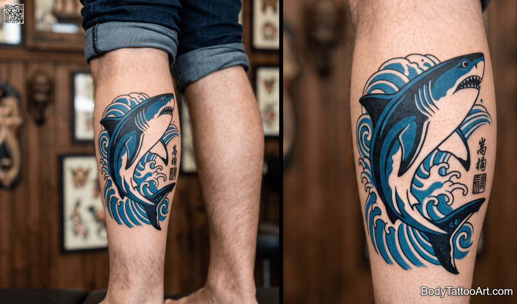 graphic Shark Tattoos