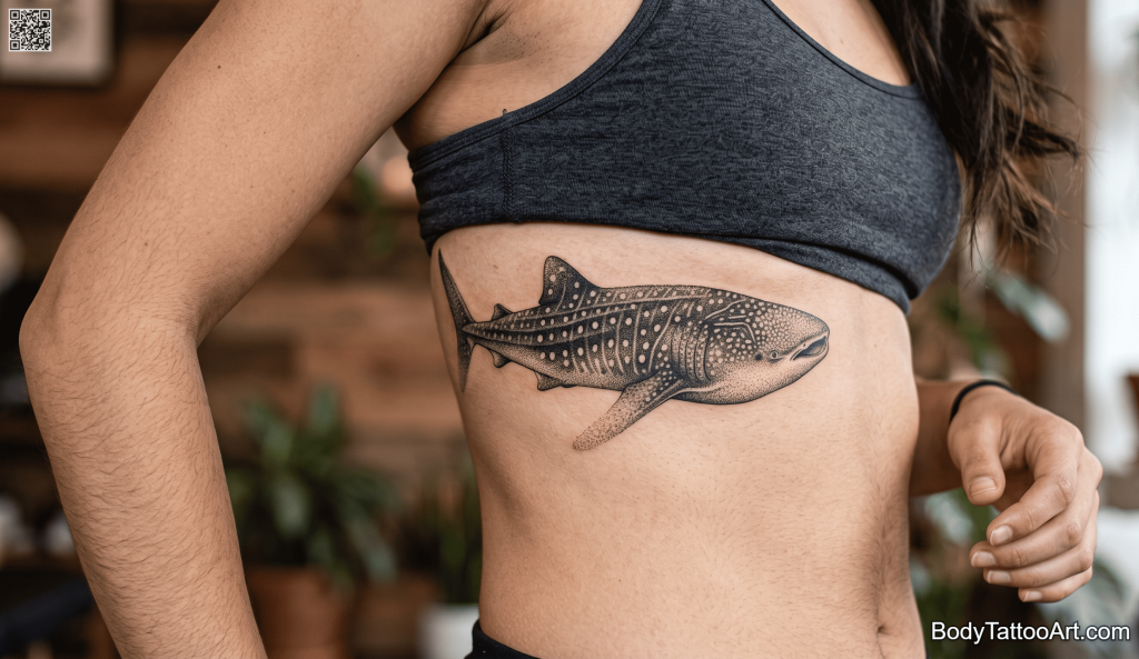 Dotwork Shark Tattoos
