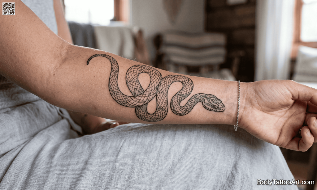 ornamental Snake Tattoos