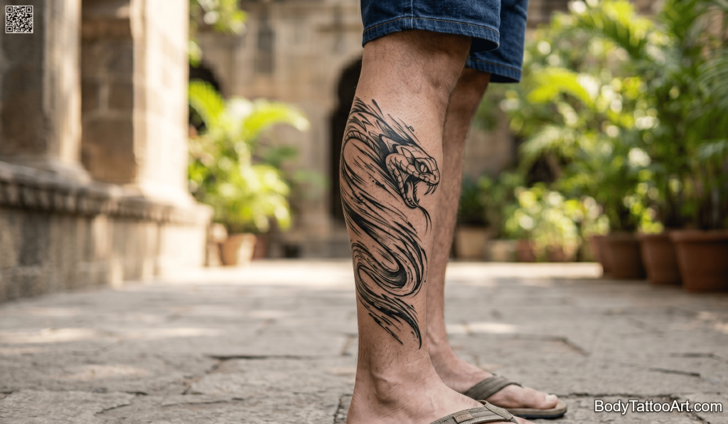  graphic illustration Snake Tattoos