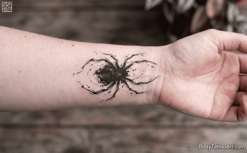  Expressive Spider Tattoos