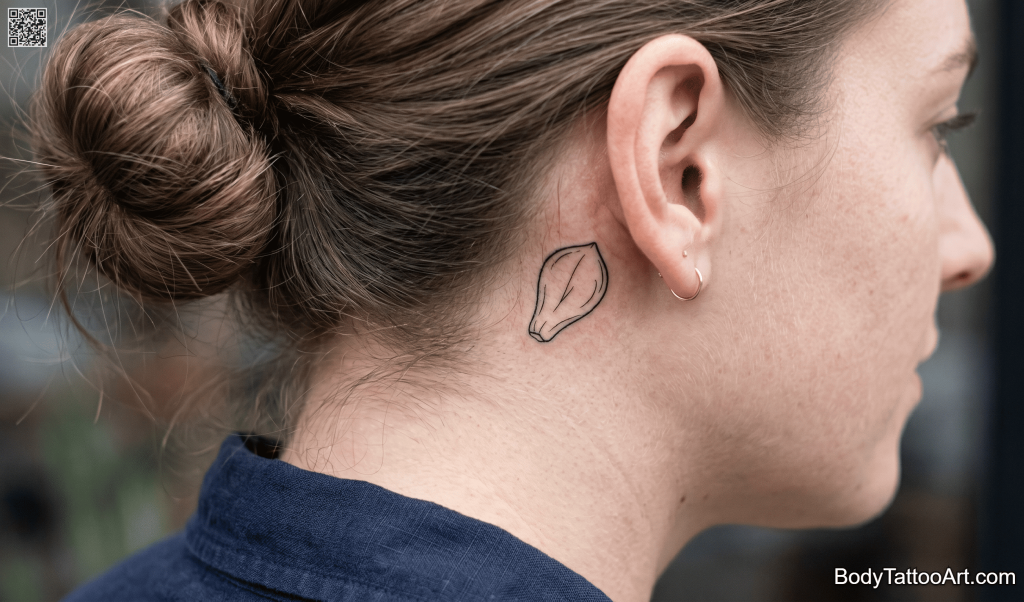 Minimalist line art Succulent Tattoos