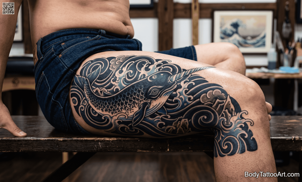  Japanese traditional  Whale Tattoos
