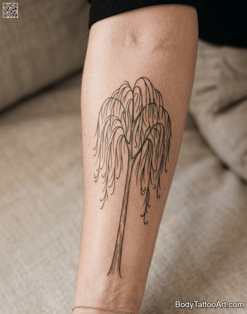 27 Willow Tree Tattoos –  Best Designs, Styles and Meanings