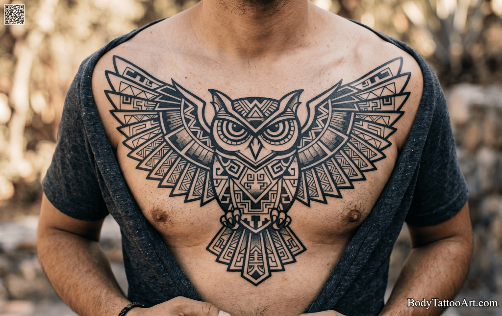 cultural-inspired Owl Tattoos