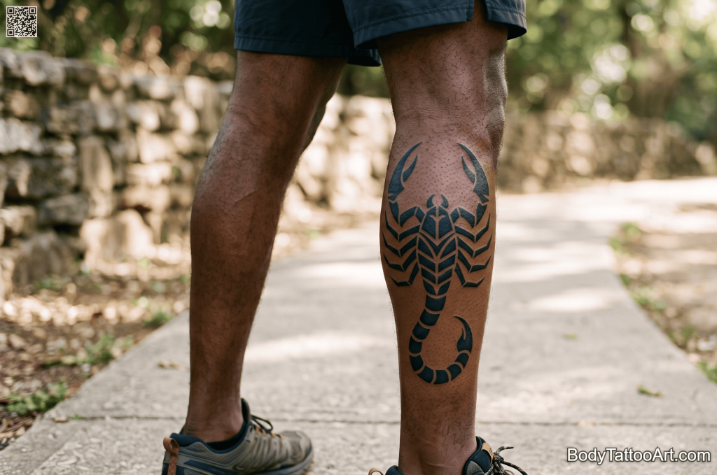  Tribal  Scorpion Tattoos