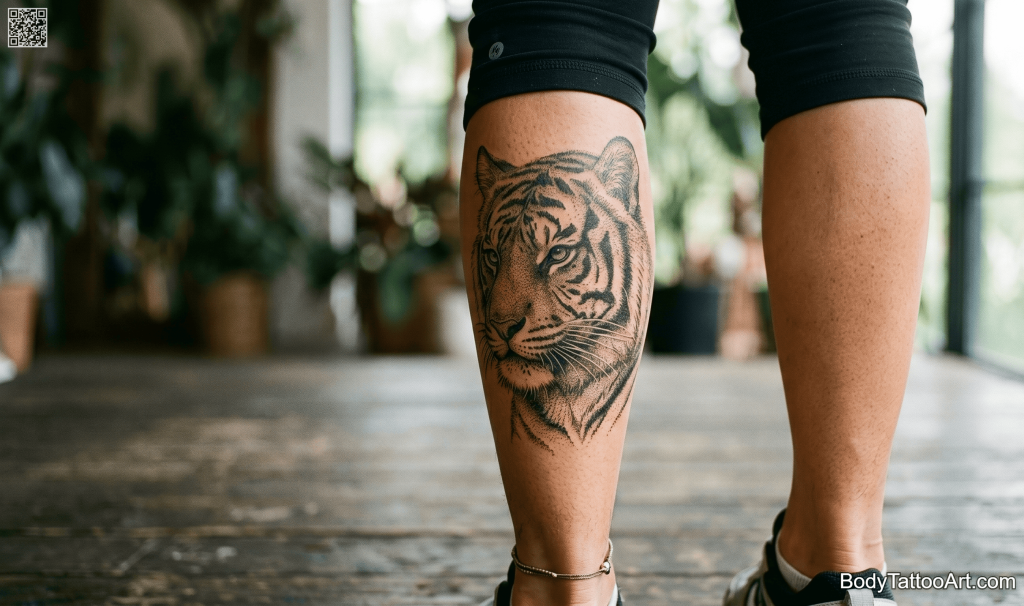 Stippling Tiger Tattoos