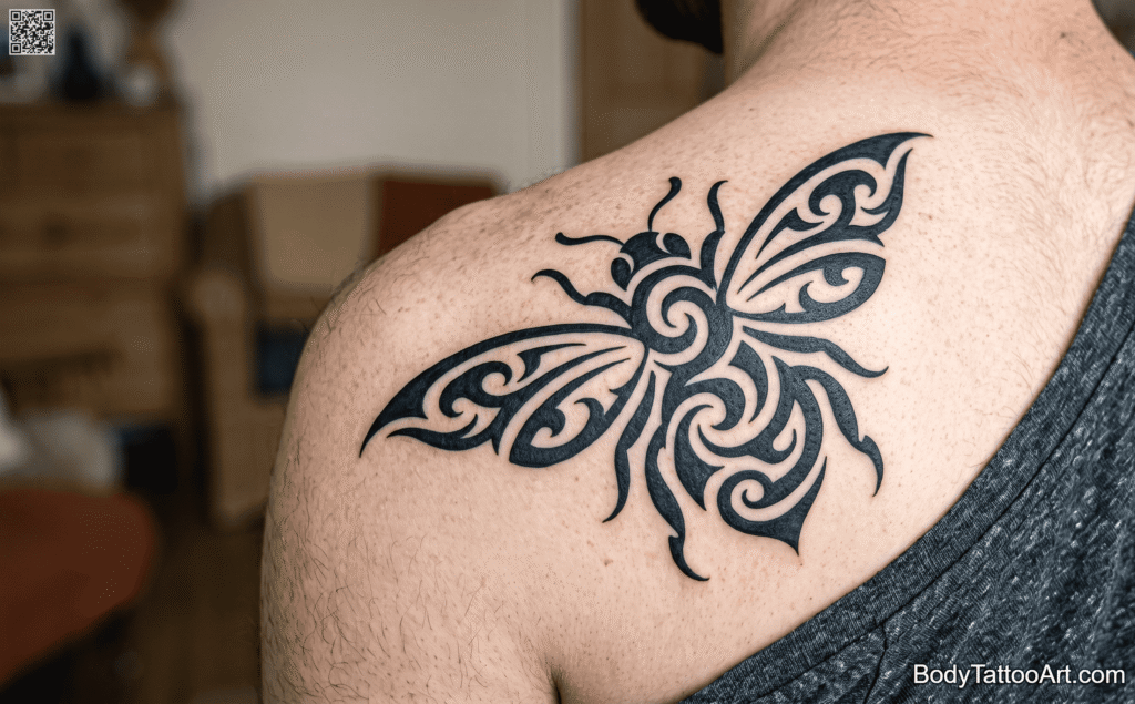 The Tribal Bold Linework Bee
