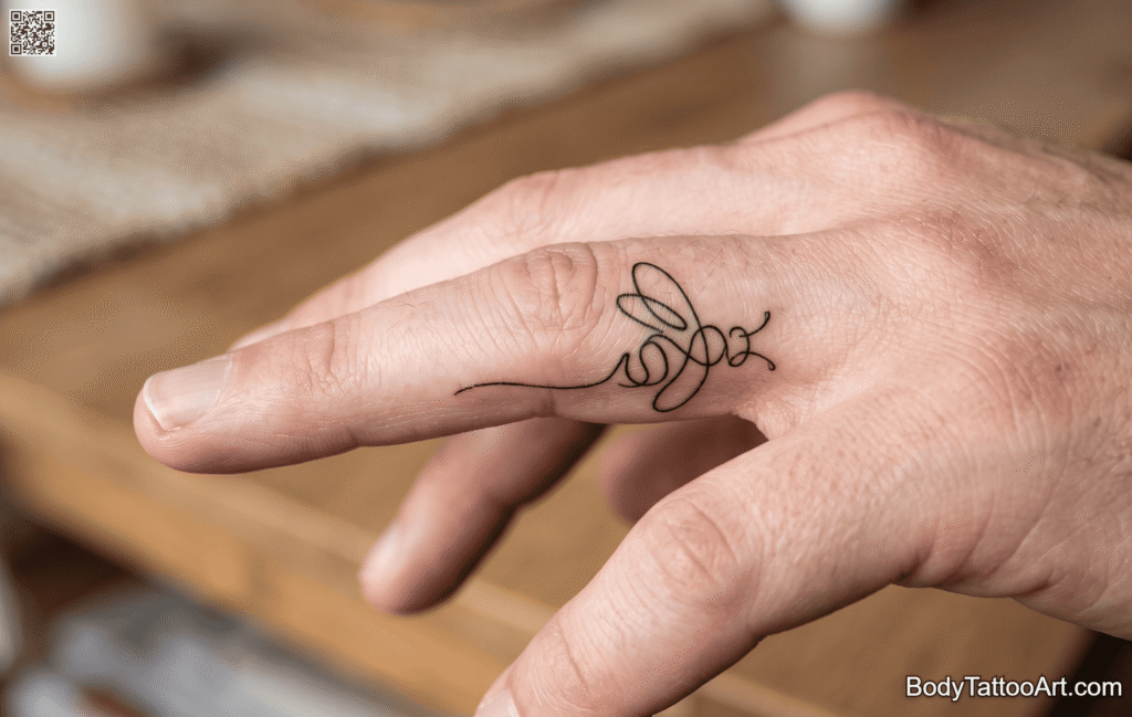 . The Single Continuous Line Bee