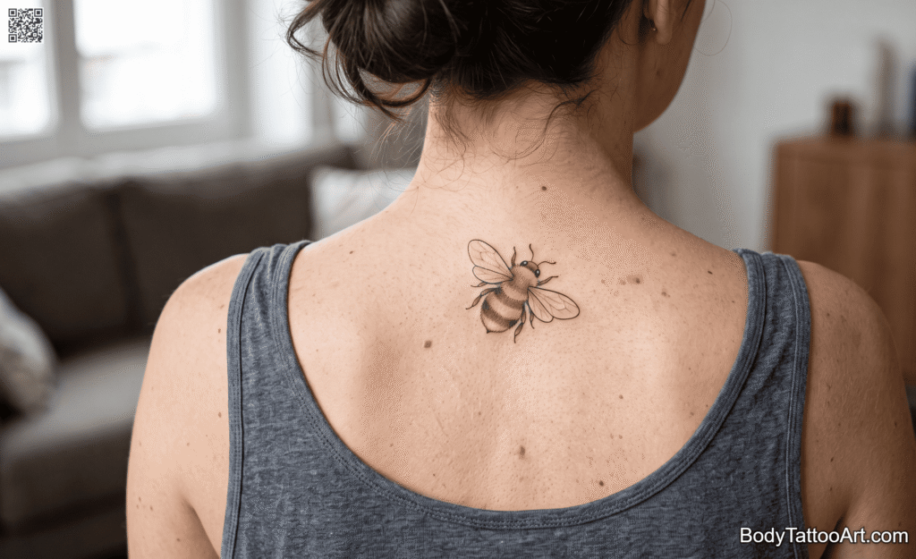 The Illustrative Storybook Bee Tattoos