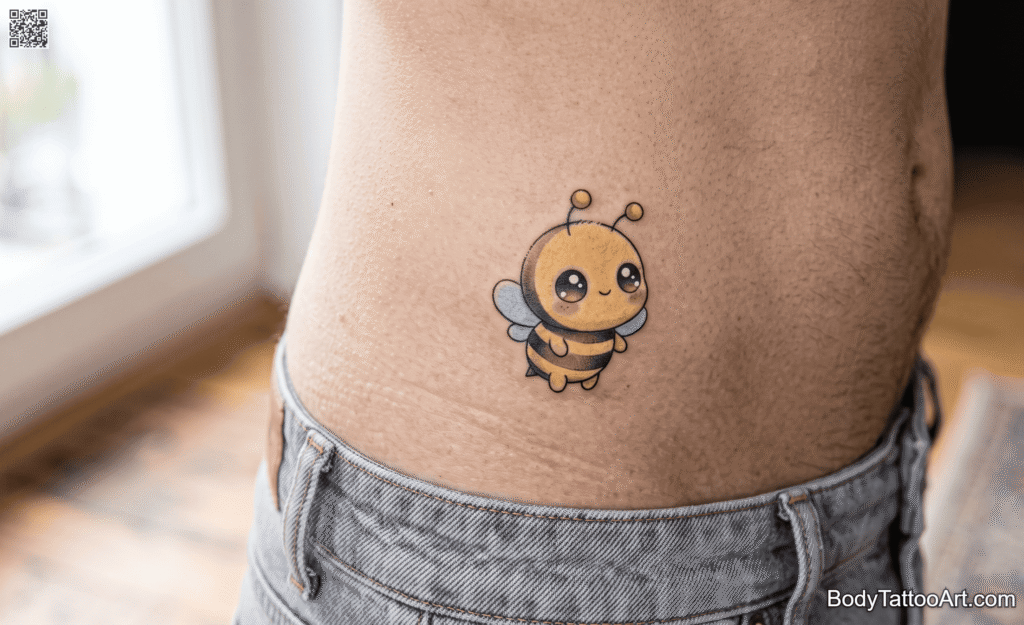 The Chibi Bee Tattoos