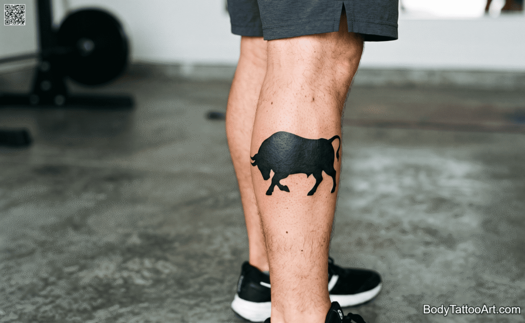 Blackout Bull Tattoos