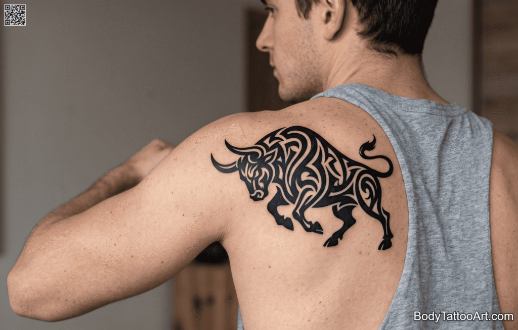 Tribal Bull Tattoos