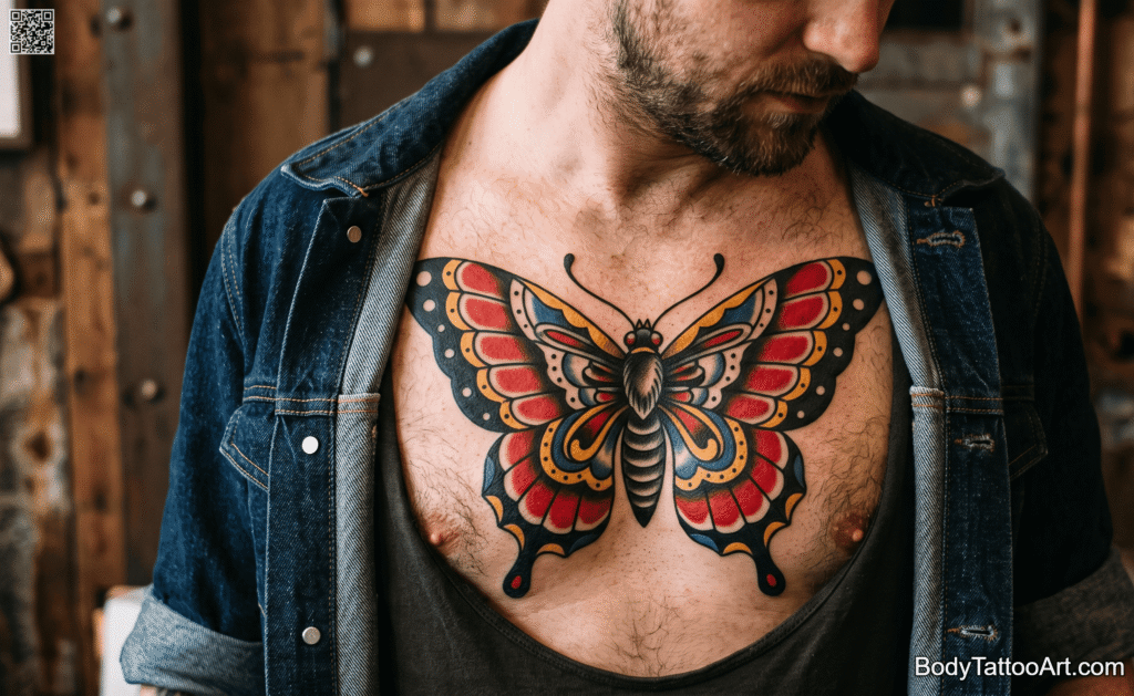  The Old School Traditional Butterfly