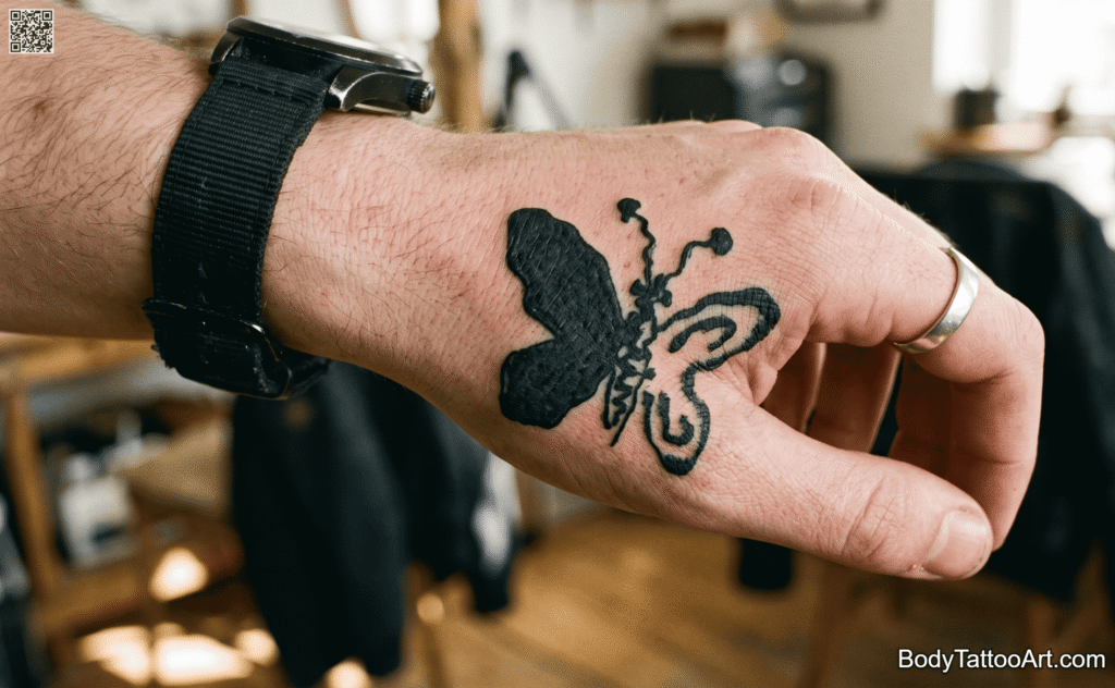 Ignorant style Butterfly Tattoos