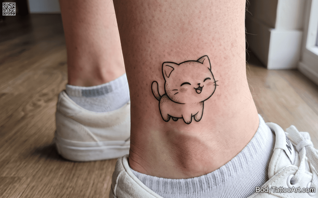  Chibi Cartoon Cat